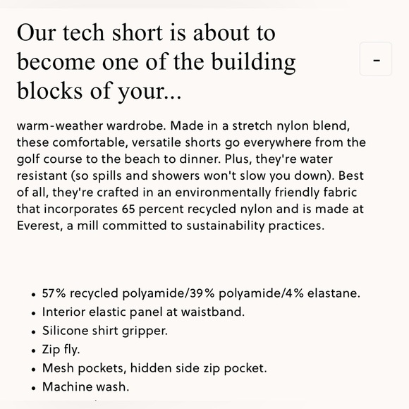 J. Crew Men’s 7” Tech Shorts - Picture 11 of 11